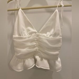 NWOT- Aritzia Wilfred Celia Camisole - White